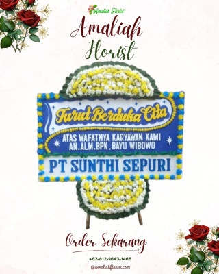 Papan Bunga Duka di Mantang